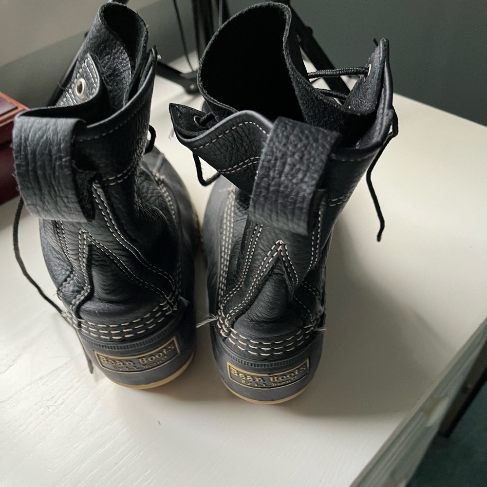 LL Bean boots black size 9